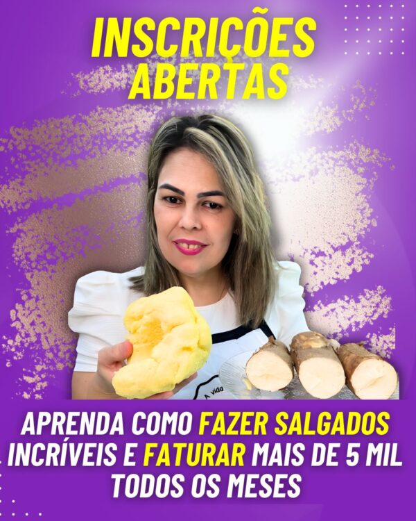 SALGADOS NA MASSA DE MANDIOCA - Image 3
