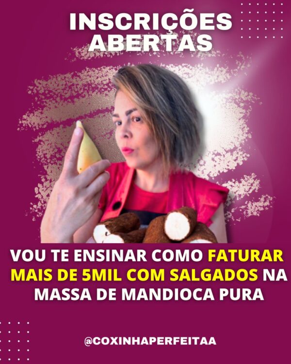 SALGADOS NA MASSA DE MANDIOCA - Image 5